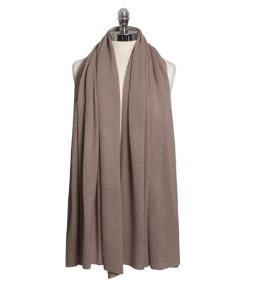 Cashmere Travel Wrap – Cappuccino