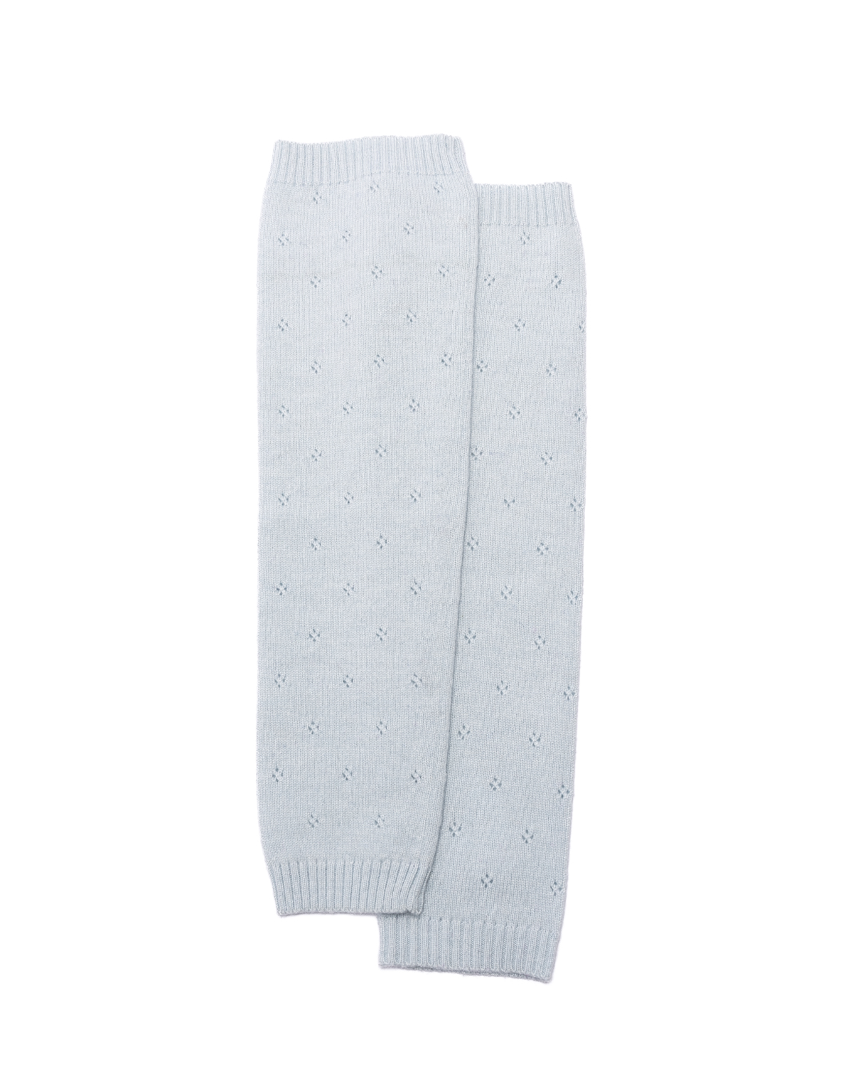 Cashmere Lambswool Hand Warmers - Pearl Blue