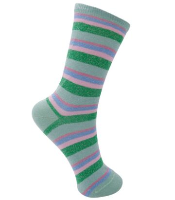 BCBRANDI striped sock Mint