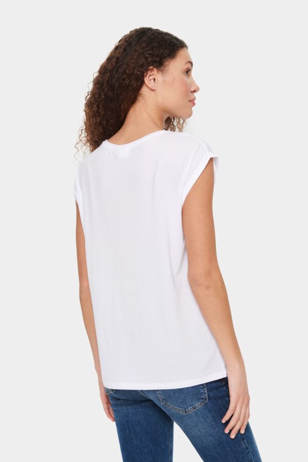 Saint Tropez AdeliaSz T-shirt White