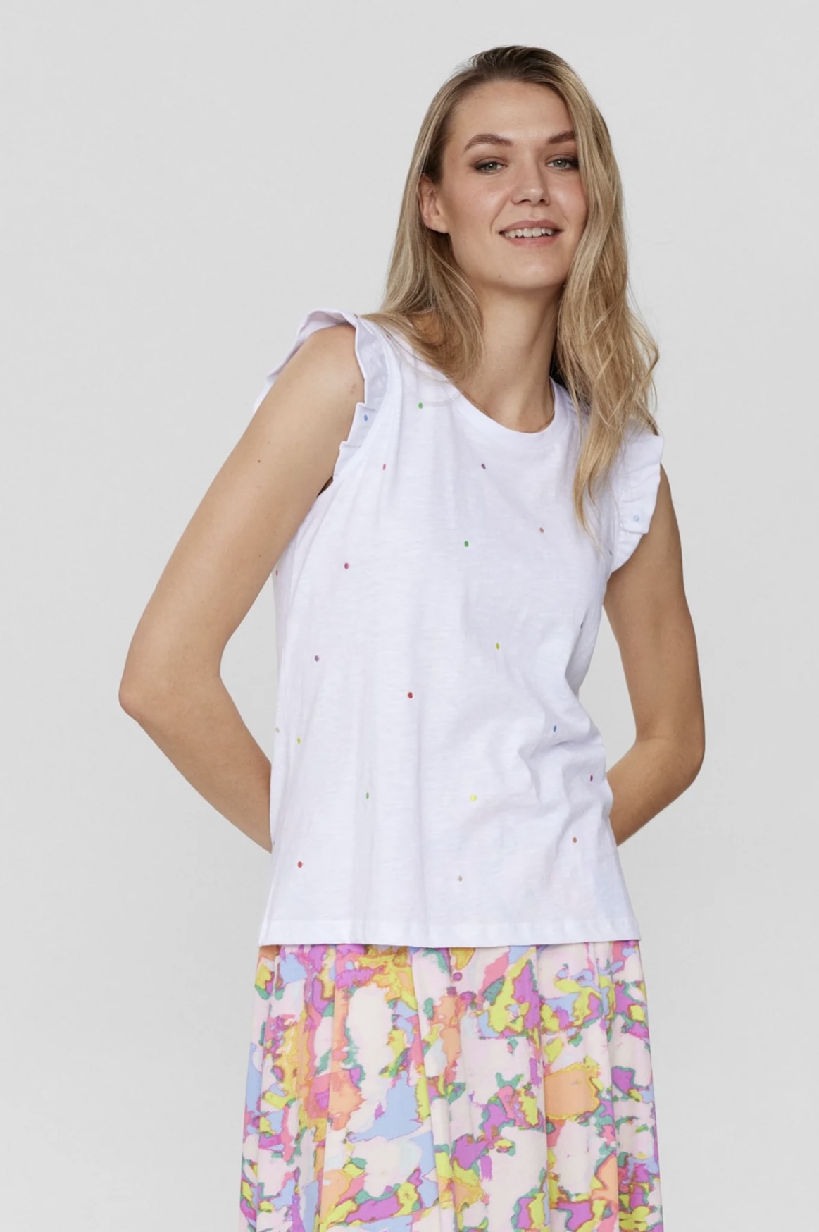 NUMPH Nutilde T-shirt Bright White