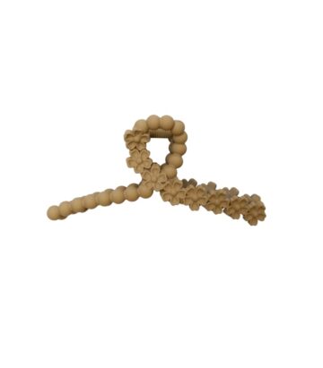 Black Colour BCKATELYN Matt Hair Claw Camel