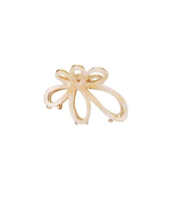 Black Colour MARIPOSA Hair Claw - Mother of Pearl