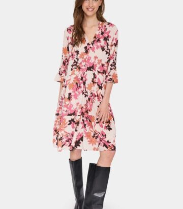 SAINT TROPEZ – EdaSZ Dress Gray Chateau Blooms
