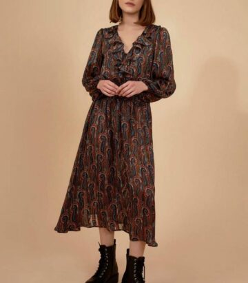 Traffic People Traffic People Ballad dress Black