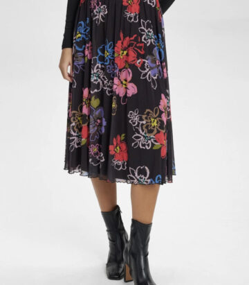 Numph NUMARTHA SKIRT - Caviar