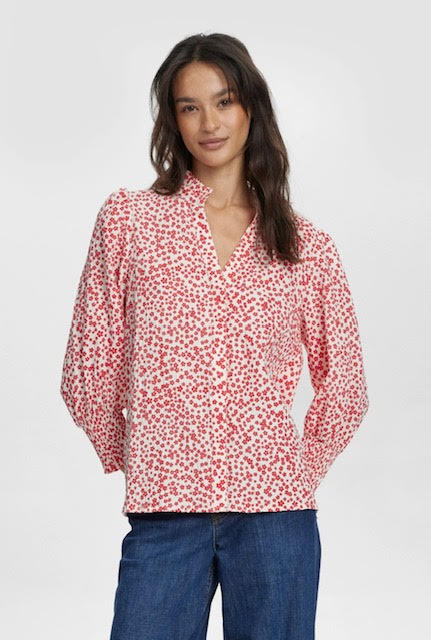Numph NUIVA SHIRT - Geranium
