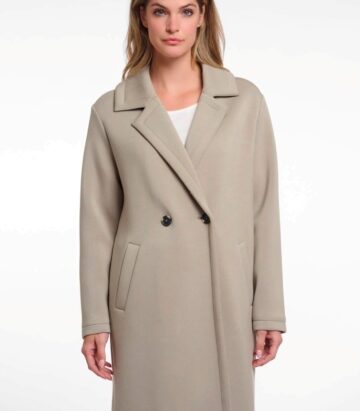 Rino & Pelle Danja Double Breasted Coat Dusty Khaki