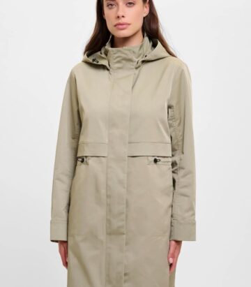 Rino & Pelle Kimi Parka with detachable hood Sea Moss