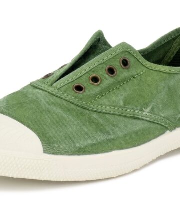 Natural World Eco Canvas Shoes Old Lavanda- Green