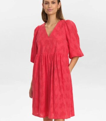 Numph NUHENSLEY DRESS - Geranium