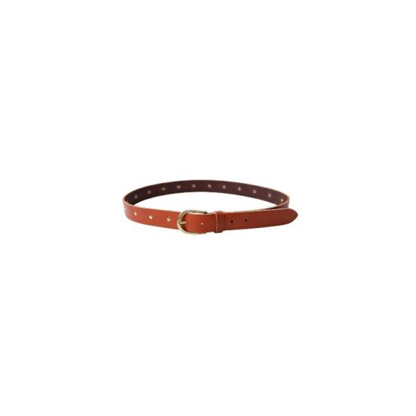 Black Colour Chili Belt Cognac