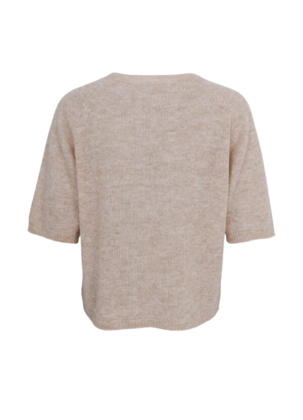 Black Colour Alpaca blend DELL knit jumper Natural