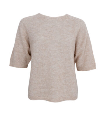 Black Colour Alpaca blend DELL knit jumper Natural