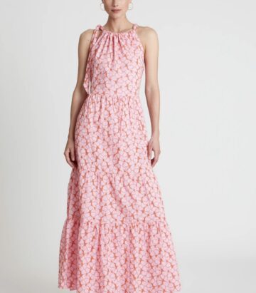 Compania Fantastica Long Embroidered Dress 51c/41026