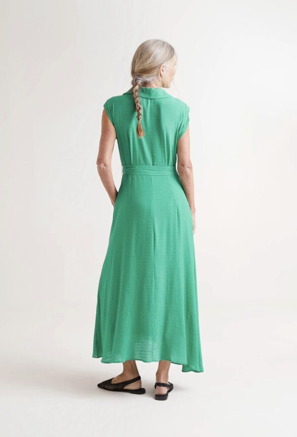 Compania Fantastica Long flowing green dress 51C/11053