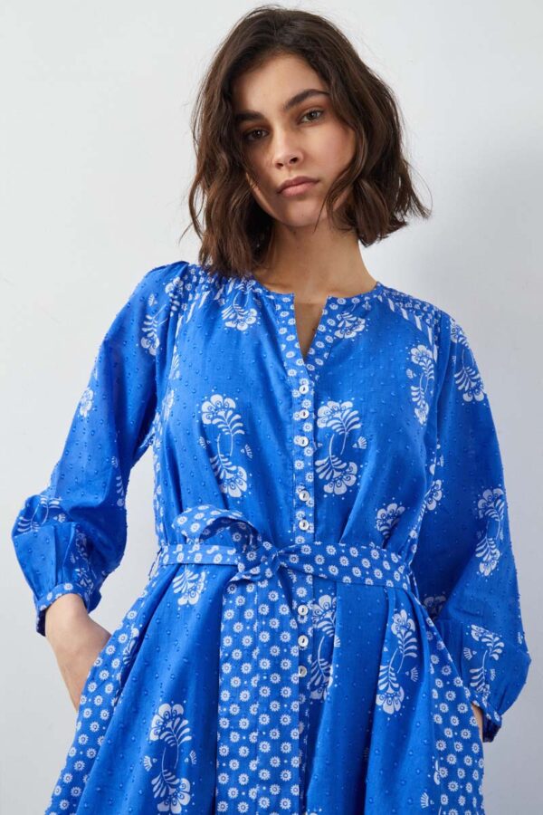 East Heritage Amber Blue Dress