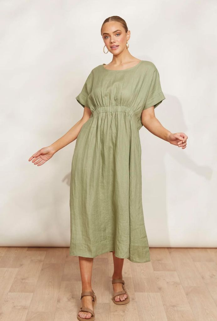Eb&Ive Sojourn Dress Aloe
