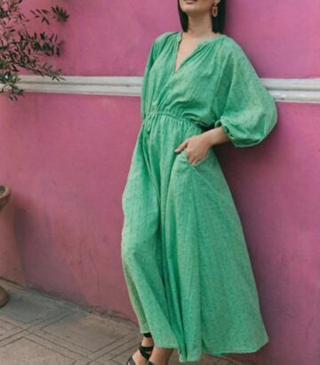 Eb&Ive Zephyr Maxi Dress - Jade
