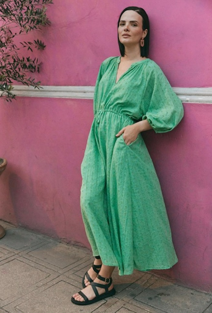 Eb&Ive Zephyr Maxi Dress - Jade
