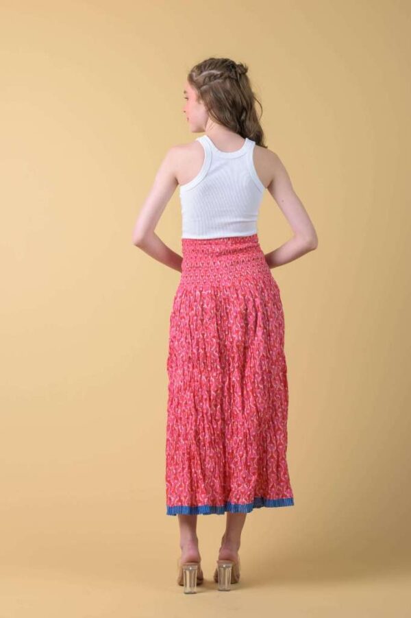 Handprint Dream Apparel AN1051A Arista Skirt/ Doozy Red
