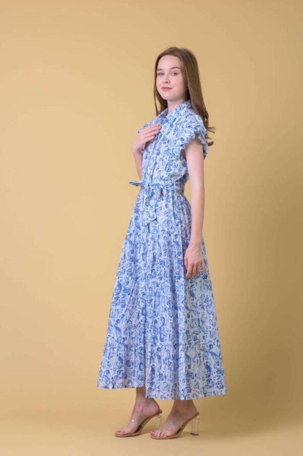 Handprint Dream Apparel AN1054A Longbeach Dress/ Cleo Blue