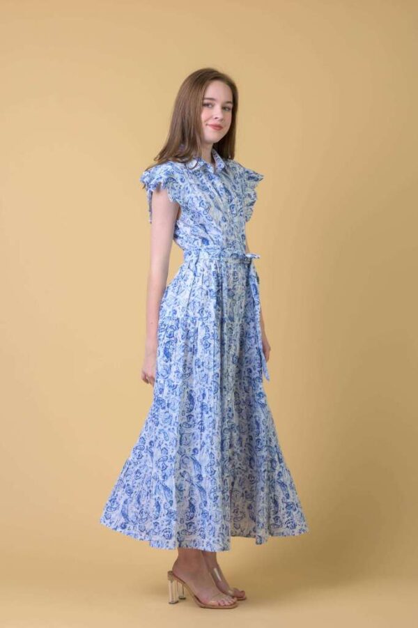 Handprint Dream Apparel AN1054A Longbeach Dress/ Cleo Blue