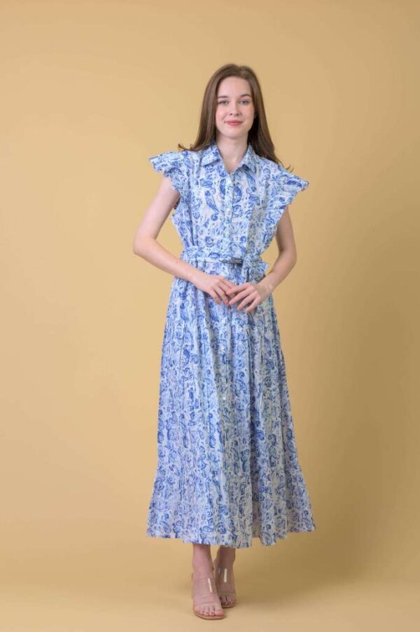 Handprint Dream Apparel AN1054A Longbeach Dress/ Cleo Blue