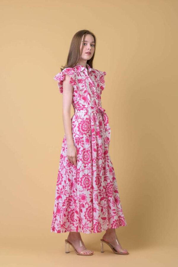 Handprint Dream Apparel AN1054A Longbeach Dress/ Runa Pink
