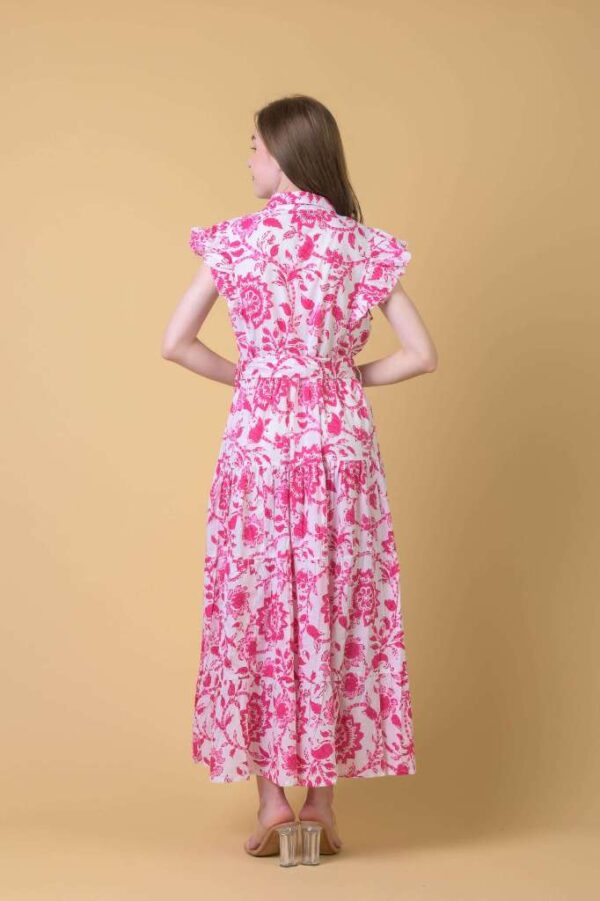 Handprint Dream Apparel AN1054A Longbeach Dress/ Runa Pink
