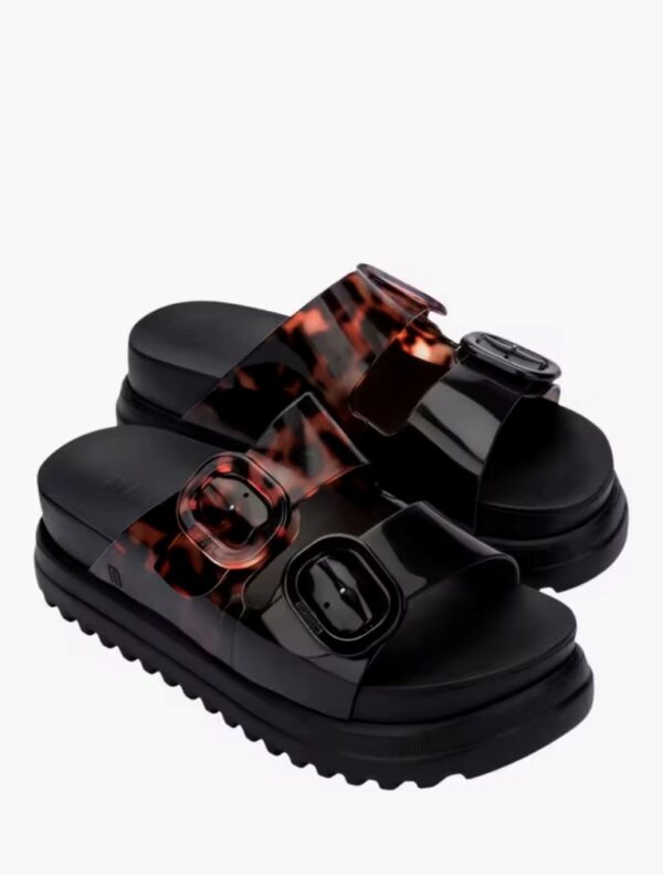 Melissa Cozy Platform Black/Tortoiseshell