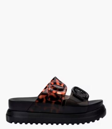 Melissa Cozy Platform Black/Tortoiseshell