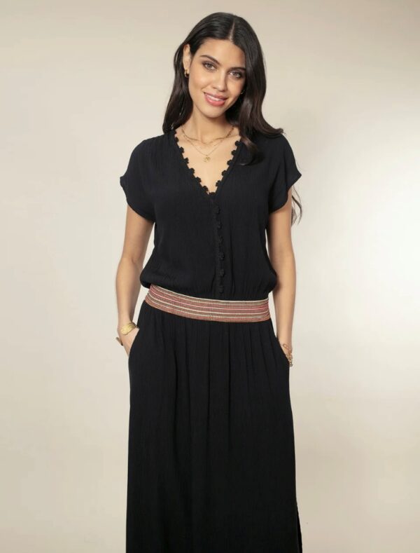 Nooki Cece Maxi Dress - Black