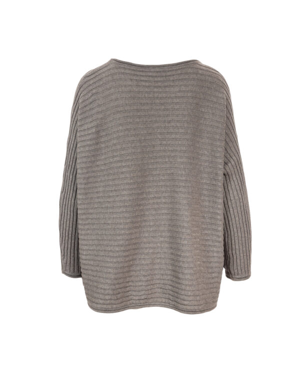 Lark Organic Cotton Ribbed Top - Cappuccino Marl