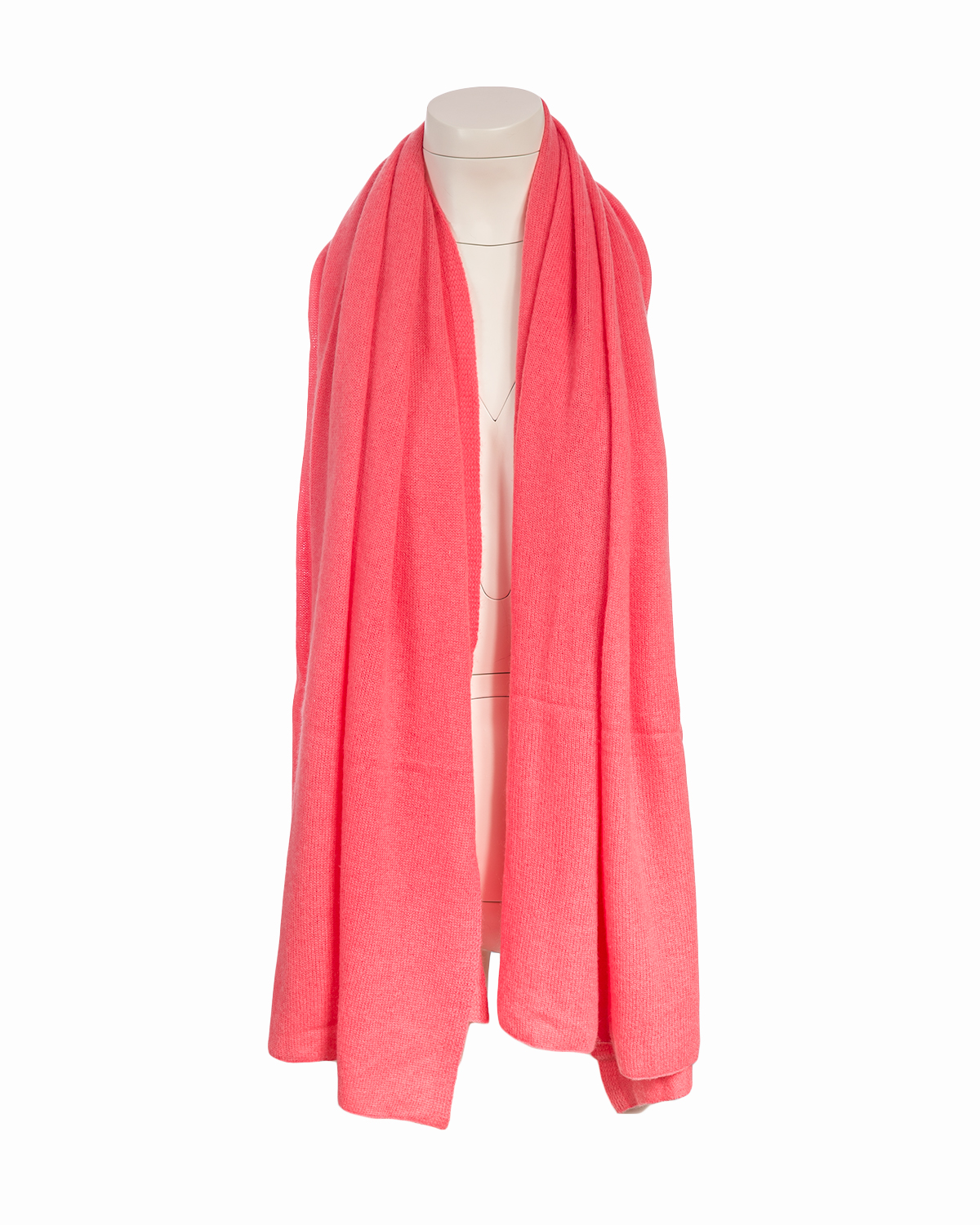 Cashmere Travel Wrap - Coral