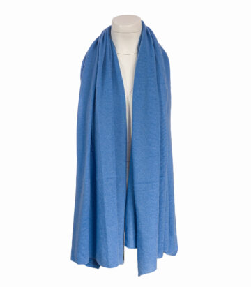 Cashmere Travel Wrap - Sky