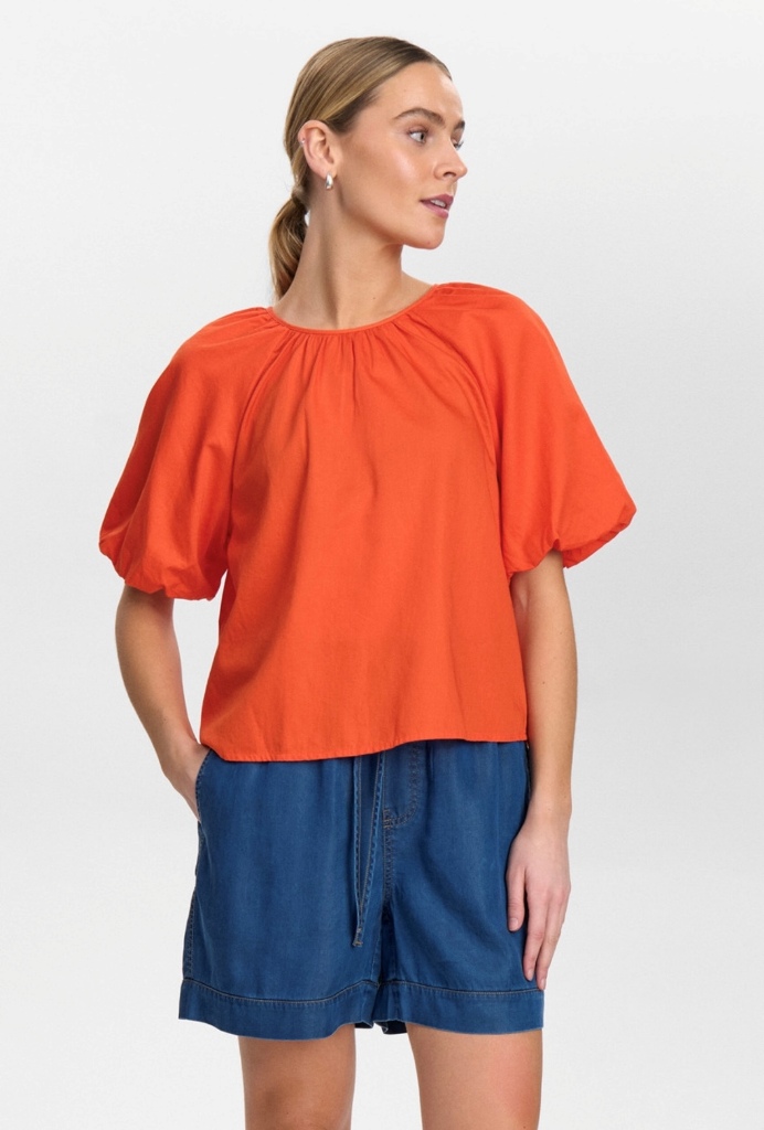 Numph Nutrine Blouse Cherry Tomato