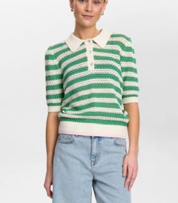 Numph Nuvillia SS Pullover Green Spruce