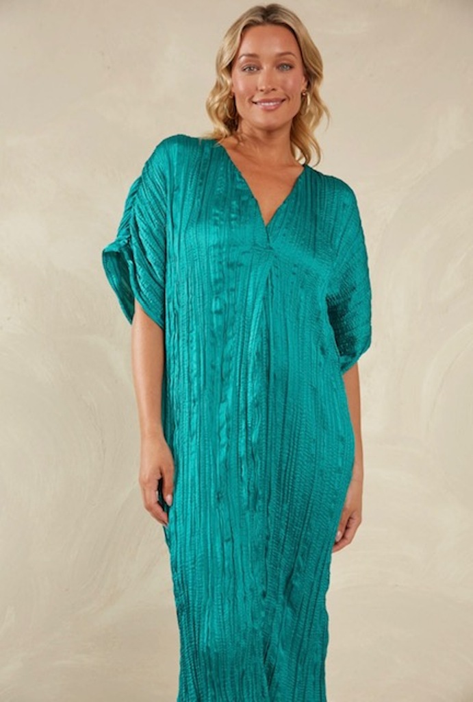 Haven Verona Dress - Aqua