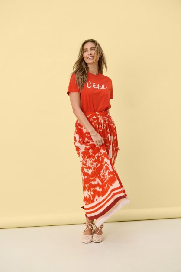 Saint Tropez KhloeSZ Skirt Poincians Water Blooms
