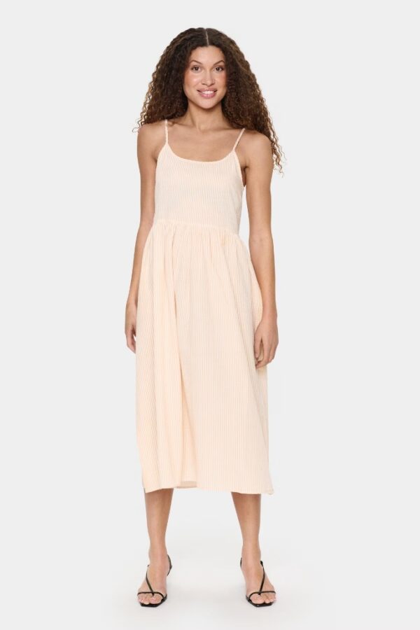 SAINT TROPEZ KiraSZ Dress Apricot Nectar