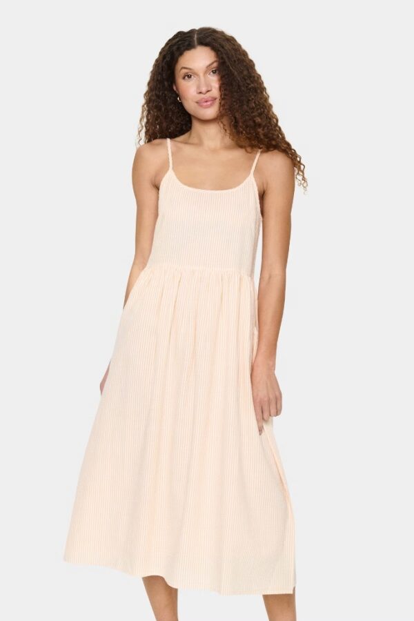 SAINT TROPEZ KiraSZ Dress Apricot Nectar