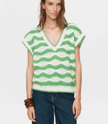 Numph kirilla Vest Poison Green