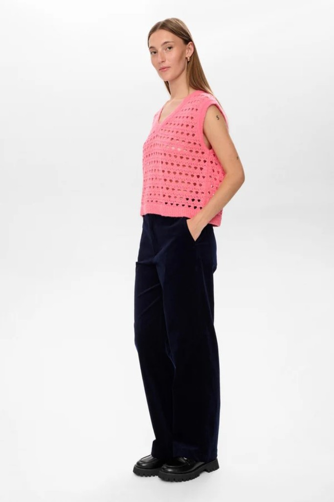 Numph LAYA VEST - Pink Lemonade