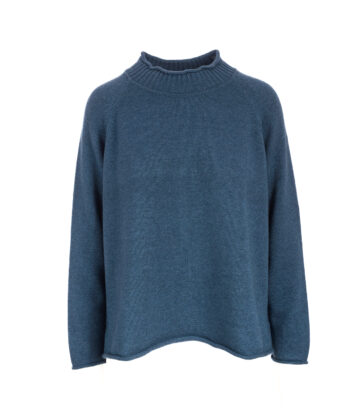 Cashmere Lambswool Shore Jumper - Teal