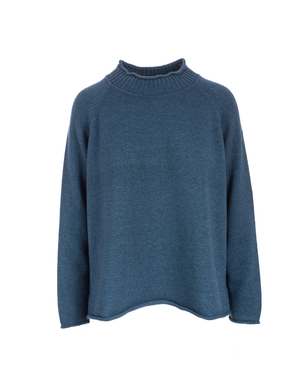 Cashmere Lambswool Shore Jumper - Teal