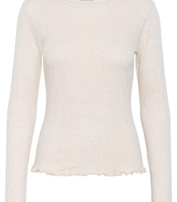 Saint Tropez GruSZ Blouse Brown Rice Melange