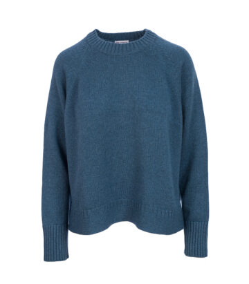 Cashmere Lambswool Devon Jumper - Teal