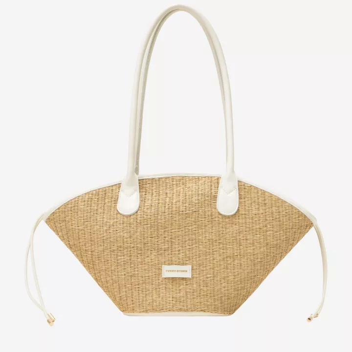 Every Other Straw Curve Top Grab Bag White