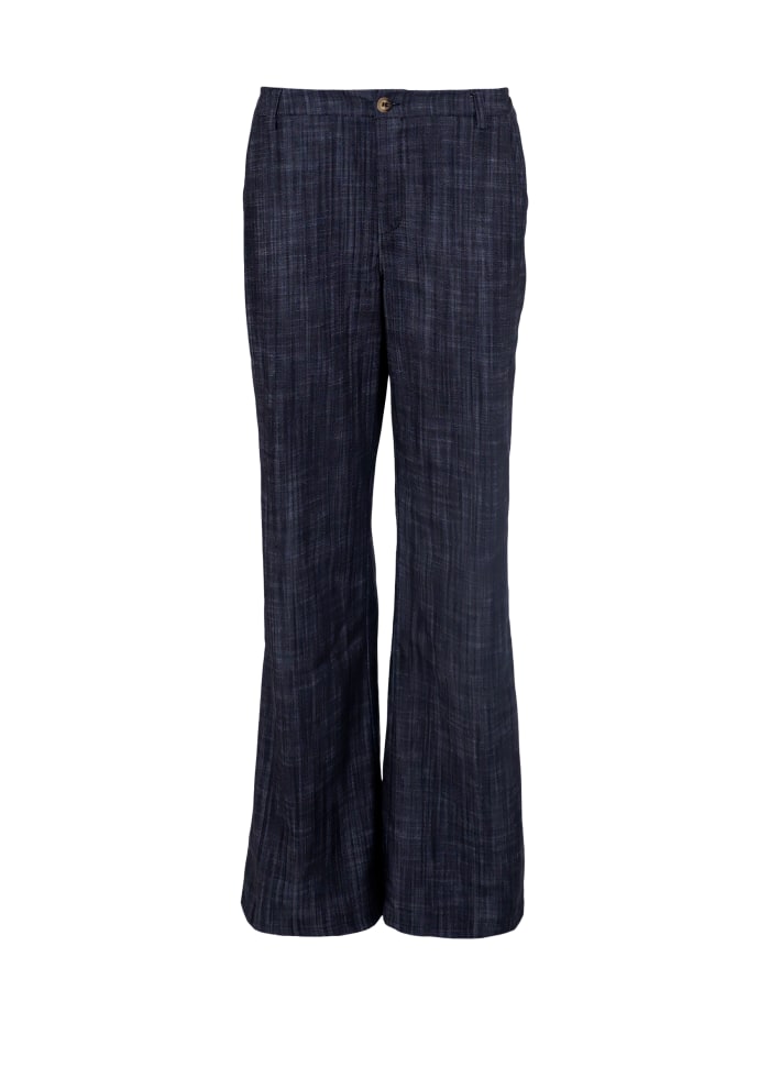 Black Colour BOX Pant Navy